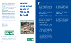 Protect your Home against Tornado Damage