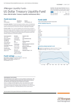 US Dollar Treasury Liquidity Fund