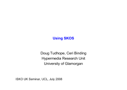 Thesaurus-based access to multimedia collections