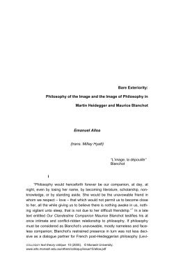 Bare exteriority - Monash Arts