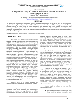 Comparative Study of Gaussian and Nearest Mean Classifiers for