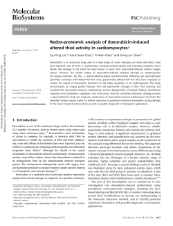Molecular BioSystems