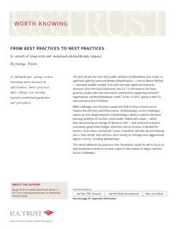 from best practices to next practices