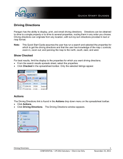 Driving Directions