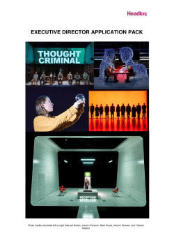 executive director application pack