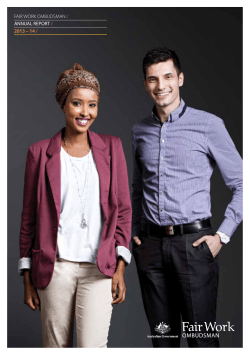 Fair Work Ombudsman Annual Report 2013