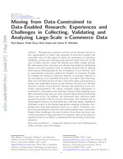 Moving from Data-Constrained to Data-Enabled Research