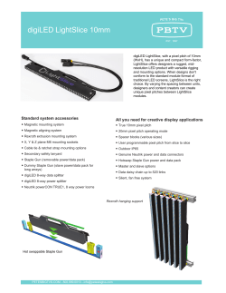 digiLED LightSlice 10mm