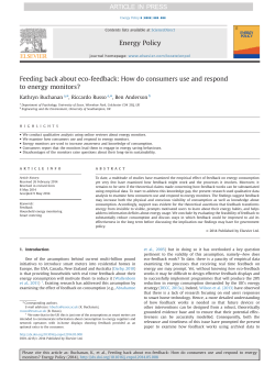 Feeding back about eco-feedback_ How do consumers use and