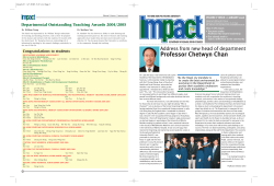 Professor Chetwyn Chan