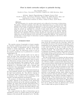 Flow in elastic networks subject to pulsatile forcing