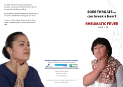 RHEUMATIC FEVER