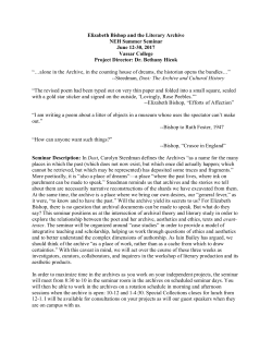 Syllabus and Reading List