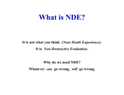 role of NDE in aircr.. - UC Aerospace Engineering