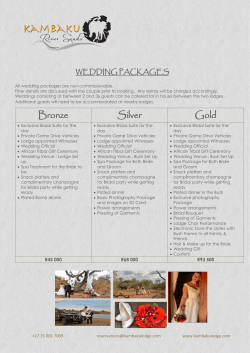 ad-2-1 Wedding Packages