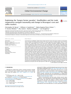 Explaining the `hungry farmer paradox`: Smallholders and fair trade