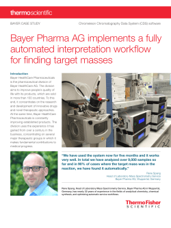 Bayer Pharma AG Implements a Fully Automated Interpretation