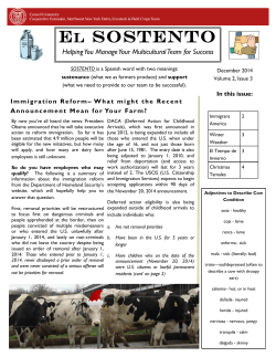 el sostento - New York Diary and Field Crop Programs