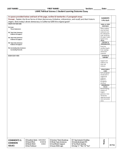 LAMC Political Scienc