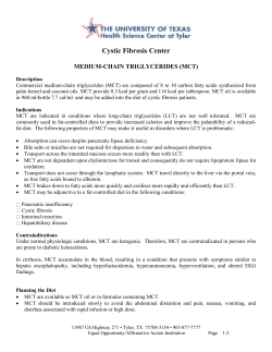 Cystic Fibrosis Center