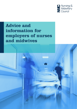 Advice and information for employers of nurses and midwives