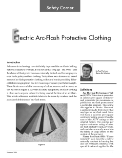 Electric Arc-Flash Protective Clothing