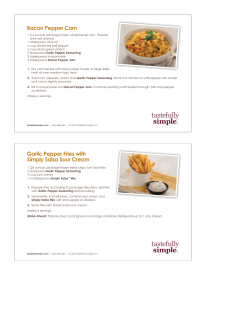 Sides - Tastefully Simple