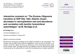 Interactive comment on