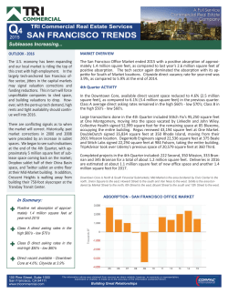 2015-Q4 Trends - San Francisco Office Trends
