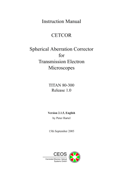 CETCORmanual