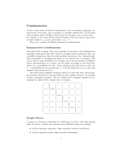 Combinatorics