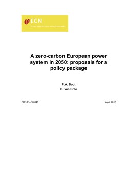 A zero-carbon European power system in 2050