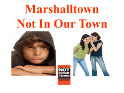 Not In Our Town Suicide