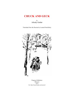 CHUCK AND GECK