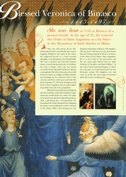 Blessed Veronica of Binasco
