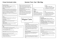 Magna Carta - Avondale Preparatory School