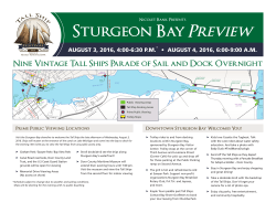 Sturgeon Bay Preview - Tall Ship Green Bay