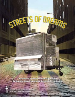 StreetS of DreamS - Institute for Justice