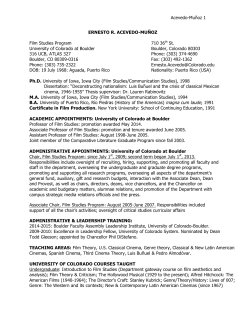 Acevedo-Muñoz 1 ERNESTO R. ACEVEDO-MUÑOZ