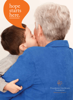 Hope Starts Here - Providence Healthcare