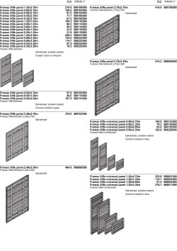 Framed formwork Framax Xlife