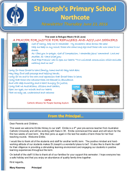 newsletter june 23 - St Josephs