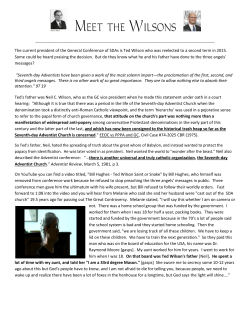 Meet the Wilsons - Seventh