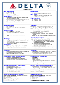 Cheat Sheet - The Walshe Group