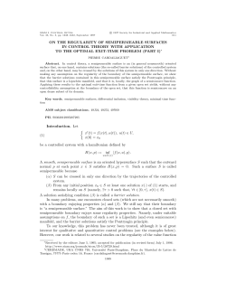 ON THE REGULARITY OF SEMIPERMEABLE