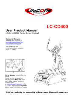 LCCD400 - LifeCORE Fitness