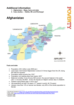 Additional information for Harvest lesson plans
