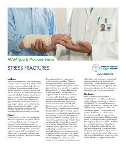 stress fractures - American College of Sports Medicine