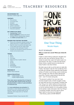 teachers` resources - Penguin Books Australia