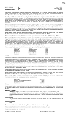 2012 Minutes - April 2, 2012 thru June 30, 2012